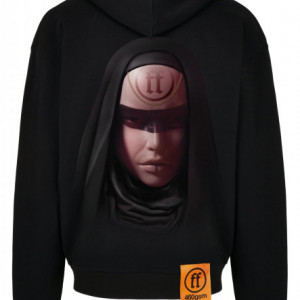 Bad Madonna Ultra Heavy Cotton Box Hoody black L - Img 4