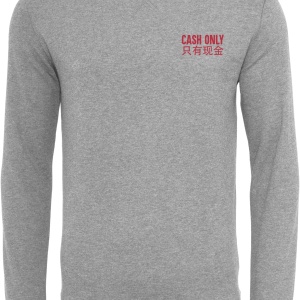 Cash Only Crewneck charcoal L