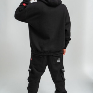 Dada Supreme Basic Cargo Jogger Black - Img 3