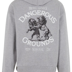 Dangerous Grounds Oversize Zip Hoody - Img 9