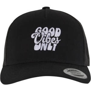 Good Vibes Only 5-Panel Retro Trucker Cap