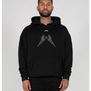 HIGHER THAN HEAVEN V.5 with Ultra Heavy Hoody black L