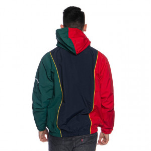 Jacket Karl Kani Retro Block Track Jacket white/red/black - Img 5