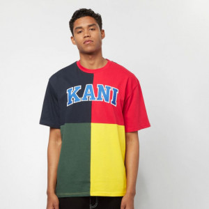 Karl Kani T-shirt Serif Block Tee navy - Img 1
