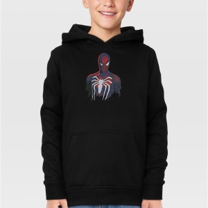Kids Spiderman Logo Hoody