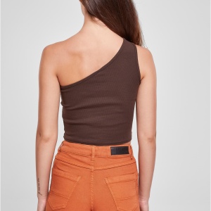 Ladies Cropped Asymmetric Top - Img 5