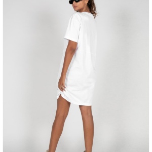 Ladies MEDUSA x Organic Oversized Slit Tee Dress - Img 5