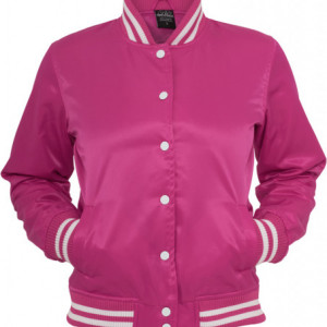 Ladies Shiny College Jacket - Img 2