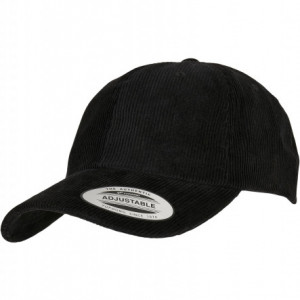 Low Profile Corduroy Dad Cap black one size