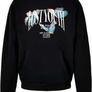 LY HOODY - BUTTERFLY V.1 black 3XL