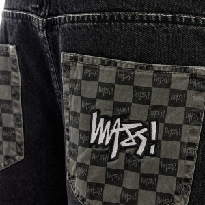 Mass Denim Higher Jeans Shorts loose fit black washed - Img 6