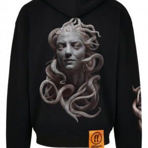 Medusa Ultra Heavy Cotton Box Hoody black L - Img 4