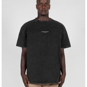 METAMORPHOSE V.4 Acid Washed Heavy Oversized Tee - Img 1