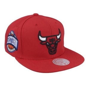 Mitchell & Ness NBA Conference Patch Snapback HWC Chicago Bulls red