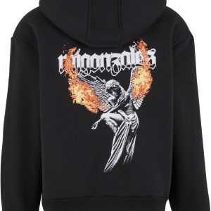 MJG Heavy Oversized Zip Hoody - Burning Wings - Img 6