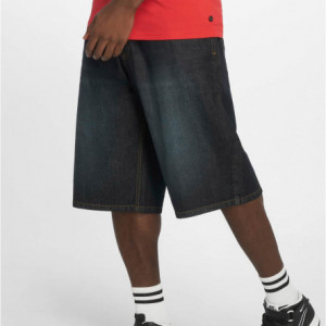 Rocawear FRI Baggy Fit Jeansshort light mid blue washed W31 L32 - Img 2