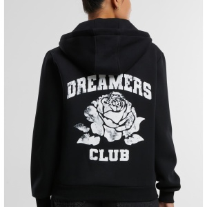 Romantic Dreamers Ladies Fluffy Zip Hoody - Img 2