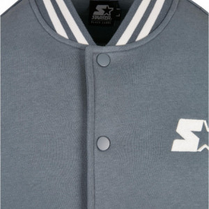 Starter College Fleece Jacket black/white L - Img 4