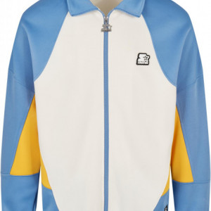 Starter Laser Track Jacket plwht/hrznblu/clfrnyllw L - Img 7
