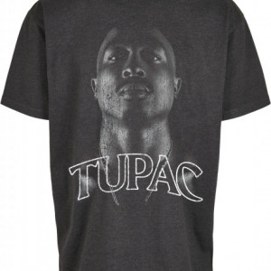 Tupac Up Oversize Tee charcoal L - Img 1
