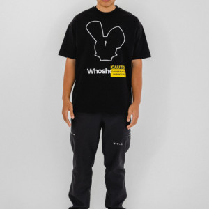 Who Shot Ya Caution T-Shirt - Img 3