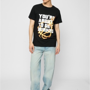 You' re About To Get Burned Tee black L