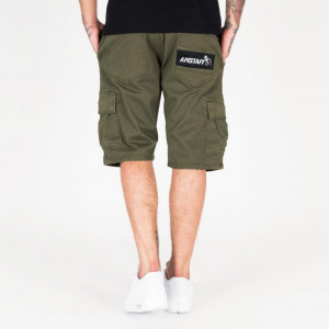 Amstaff Asutan Denim Shorts - olive - Img 2