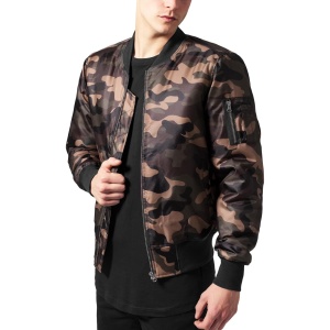 Camo Basic Bomber Jacket - Img 3