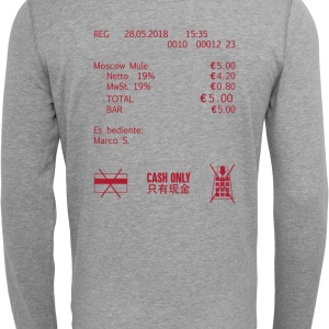 Cash Only Crewneck charcoal L - Img 2