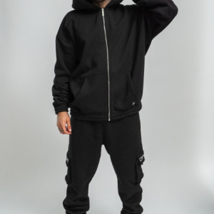 Dada Supreme Basic Cargo Jogger Black - Img 4