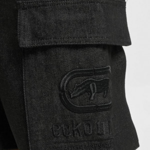 Ecko Unltd. EC KO Denim Short Raw Black - Img 3