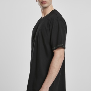 Heavy Oversized Contrast Stitch Tee - Img 2
