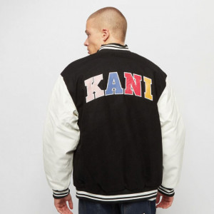 KARL KANI - OG Fake Leather Block College Jacket - Img 4