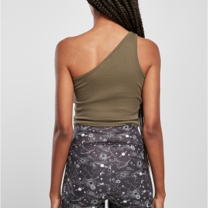 Ladies Cropped Asymmetric Top - Img 12