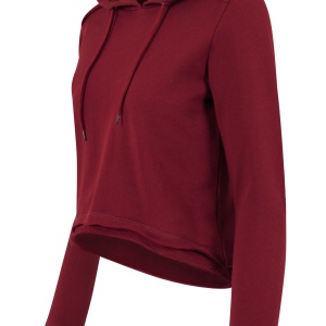 Ladies Cropped Terry Hoody - Img 15