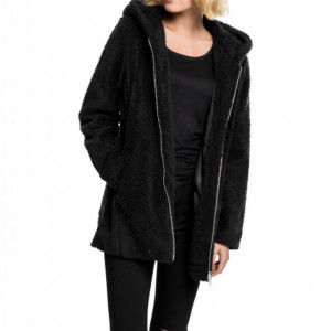 Ladies Sherpa Jacket black L