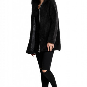 Ladies Sherpa Jacket black L - Img 6