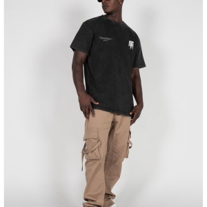 METAMORPHOSE V.2 Acid Washed Heavy Oversized Tee - Img 3