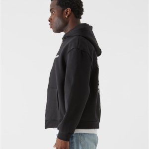 MJG Heavy Oversized Zip Hoody - Burning Wings - Img 3