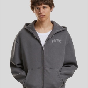 NY Crowned Bear Zip Hoody
