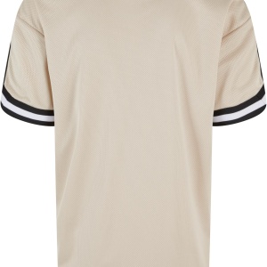 Oversized Stripes Mesh Tee - Img 25