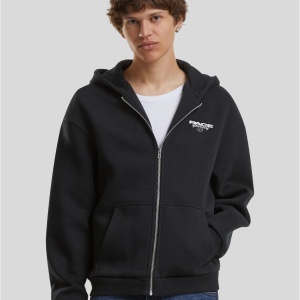 Pace Yourself Fluffy Zip Hoody