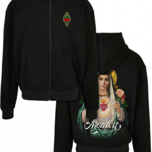 Santa Monica Heavy Oversize Zip Hoody black 3XL - Img 2