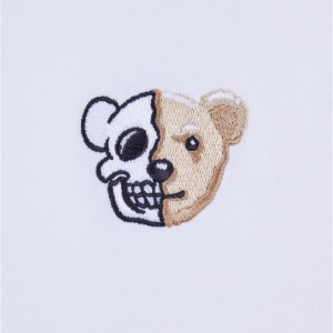 Skull Bear Tee black 3XL - Img 5