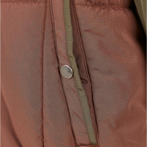 Starter Quilted Bomber Jacket bark/darkolive L - Img 3