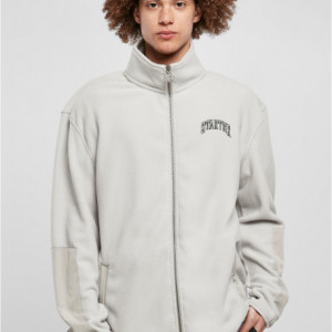 Starter Thunder Polar Fleece Track Jacket lightasphalt L - Img 5