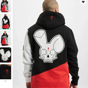 Who Shot Ya? Men Hoodie Let's Talk in black - Img 2