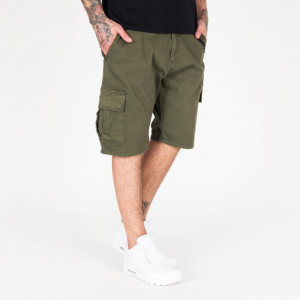 Amstaff Asutan Denim Shorts - olive - Img 3