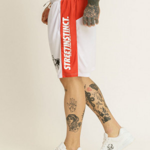 Amstaff Durin Meshshorts - white/red - Img 3