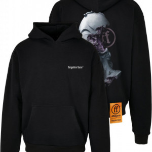 Athena Ultra Heavy Cotton Box Hoody black L - Img 2